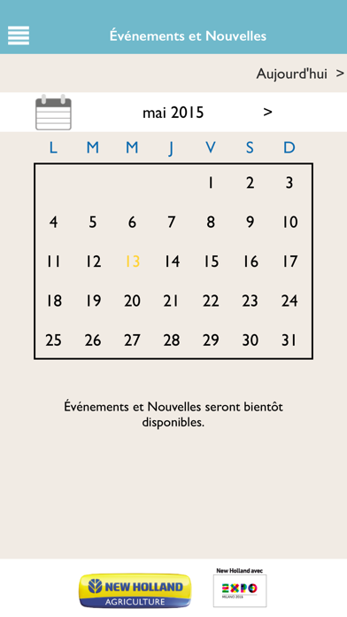 Screenshot #2 pour Appli officielle Expo Milano 2015 New Holland Agriculture
