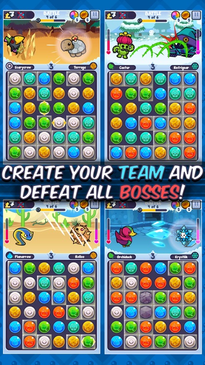 Pico Pets Puzzle - Monster Match-3 Game screenshot-3
