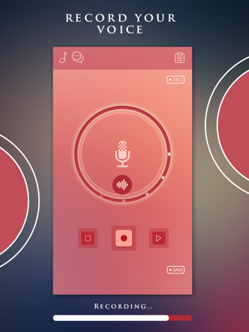 Screenshot #4 pour Funny Voice Effects Changer FREE