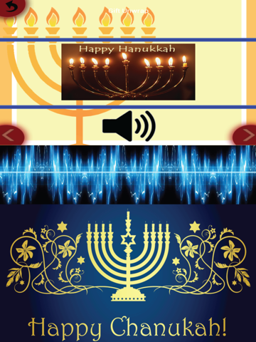 Happy Hanukkah Sounds Edition iPad screenshot