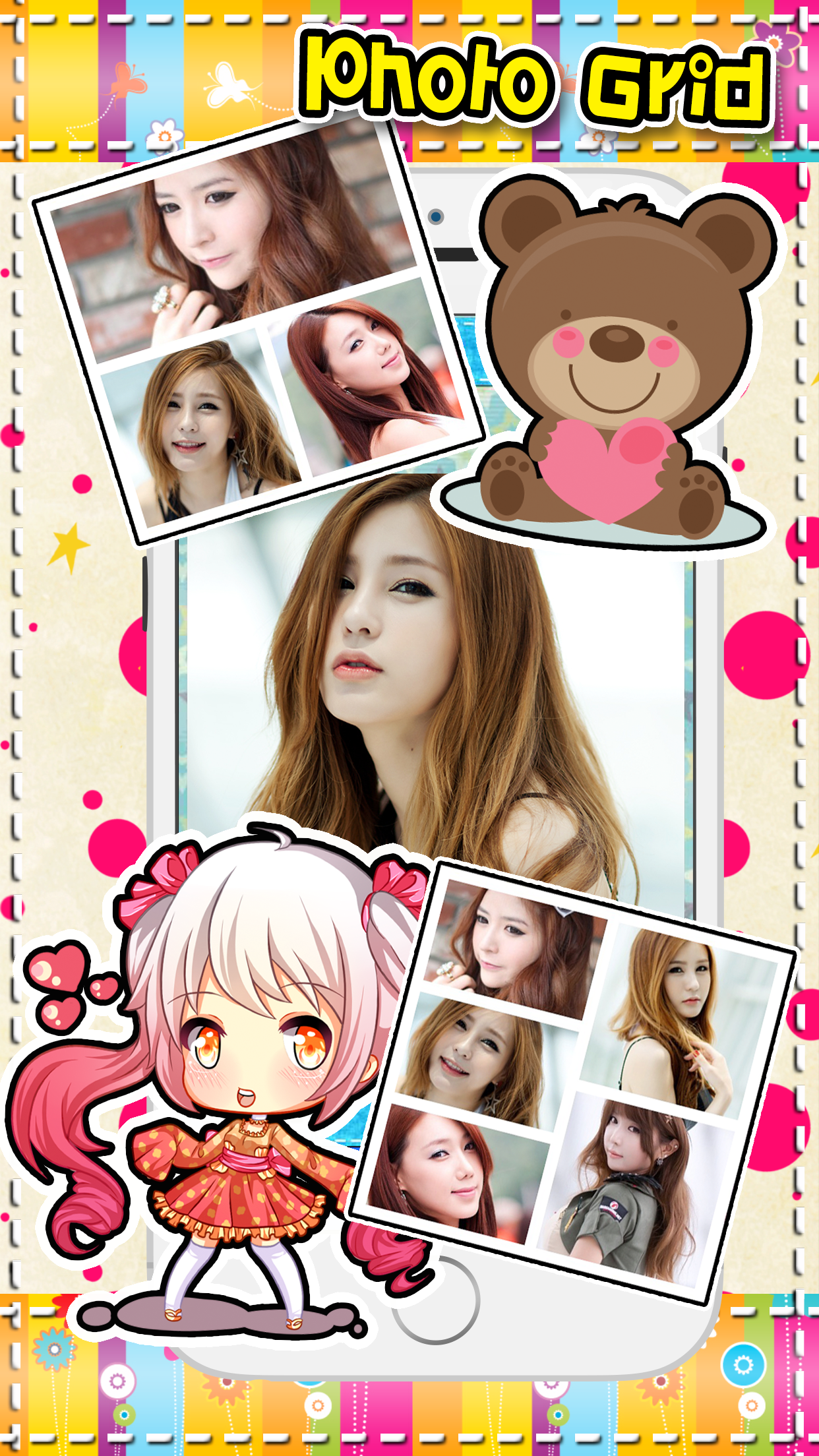 Cartoon Sticker border and Frame