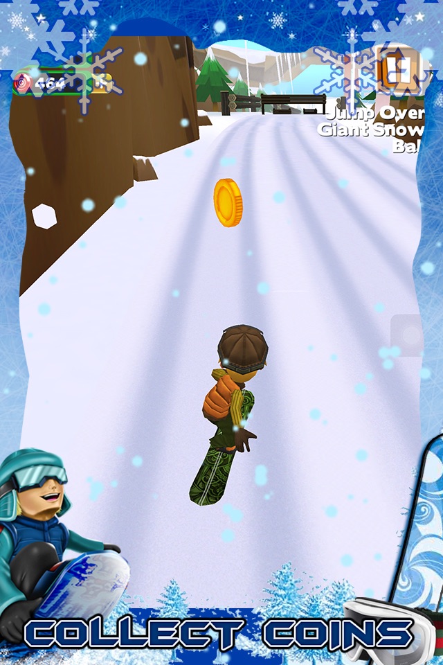 3D Extreme Snowboarding Game For Free screenshot 3