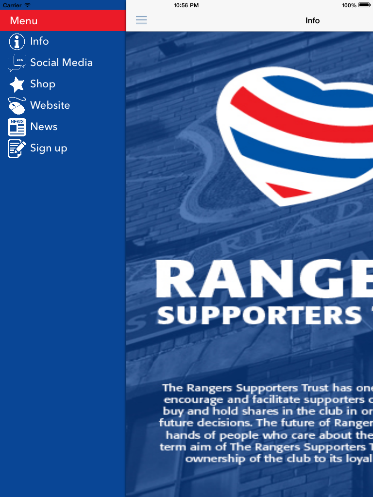 RST - The Rangers Supporters Trust screenshot 5