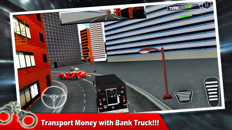 Drive the Armored Money Truck in Gangster City