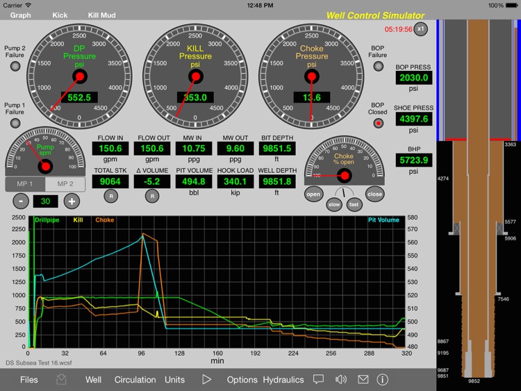 Well Control Simulator HD screenshot-3