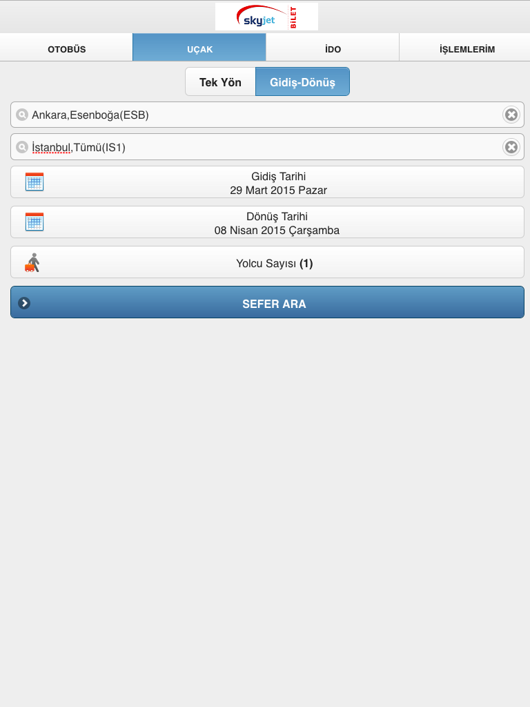 Skyjet Bilet screenshot 4