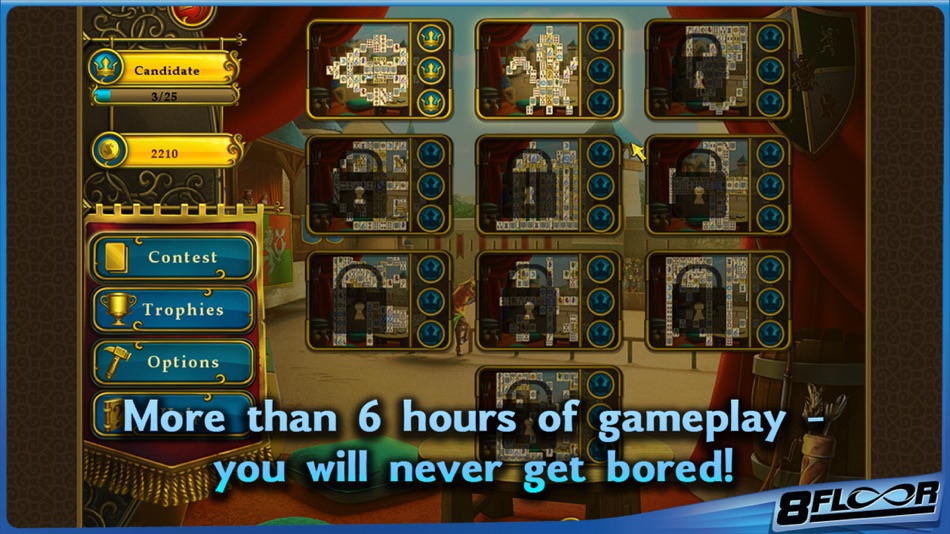 #3. Mahjong Royal Towers Free (iOS) 由: 8Floor