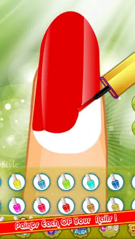 Game screenshot High School Teenage Nail Art Christmas party mod apk
