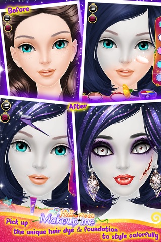 Make Up Me: Halloween - Girls Makeup, Dressup and Makeover Game screenshot 3