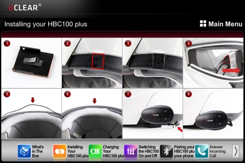 UCLEAR HBC100 Plus instruction screenshot 3