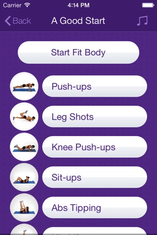 Fit Body – Personal Fitness Trainer App – Daily Workout Video Training Program for Fitness Shape and Calorie Burnのおすすめ画像2