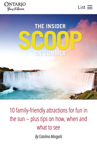 Ontario Travel Magazine screenshot 3