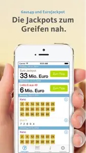 Lotto Ticker screenshot #1 for iPhone