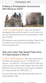 Ziner - RSS Reader that believes in simplicity screenshot