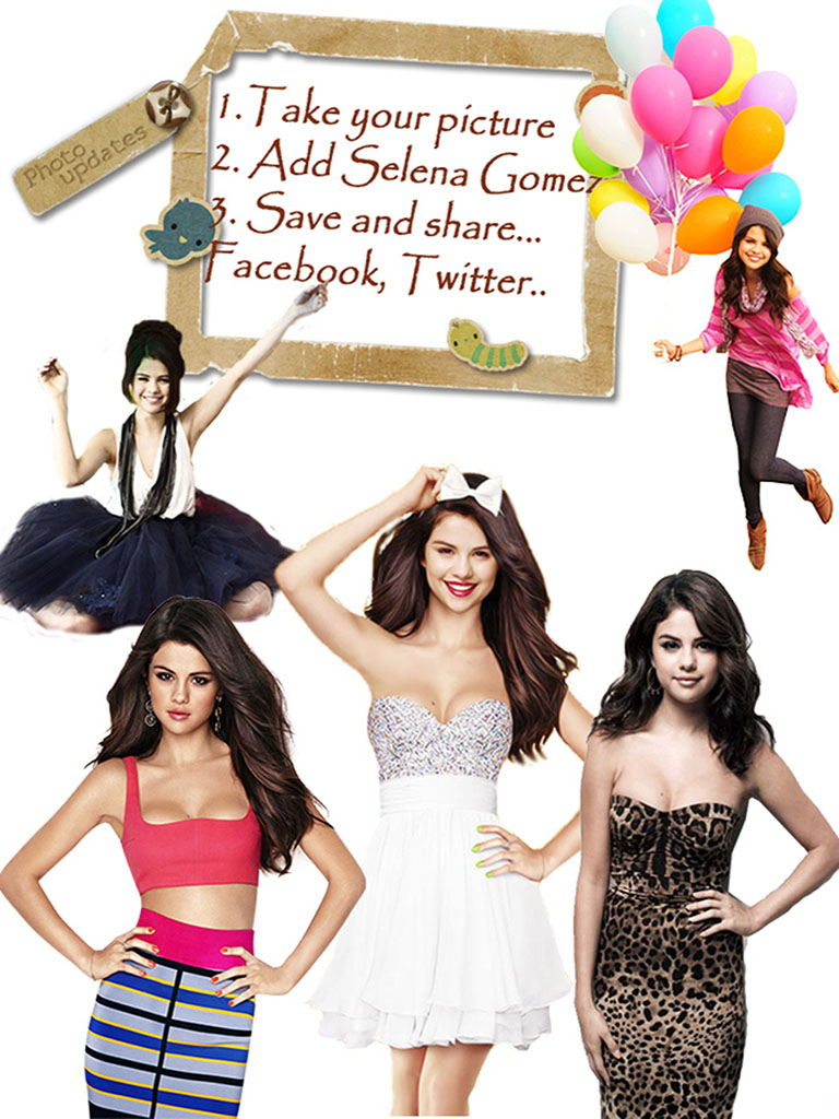 A¹ M Dating Selena Gomez edition - photobooth with crowdstar for fan community screenshot 6