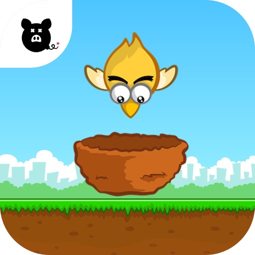 Fly Bird Fall, No Ads iOS App