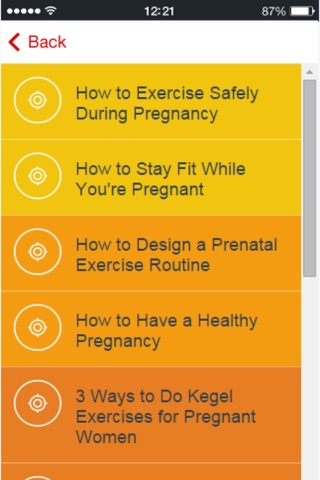 Prenatal Exercises - Learn Creative Ways to Exercise in Pregnancy screenshot 2