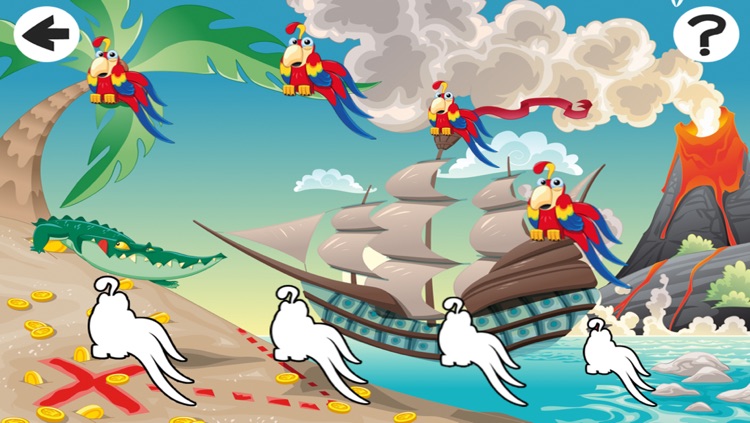 Car-ibbean Pirate-s with Hook-s in the Sea Kid-s Learn-ing Game-s screenshot-3
