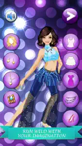 Salsa Girl Dancer Makeover - Cute fashion dress up game for girls and kids screenshot #3 for iPhone