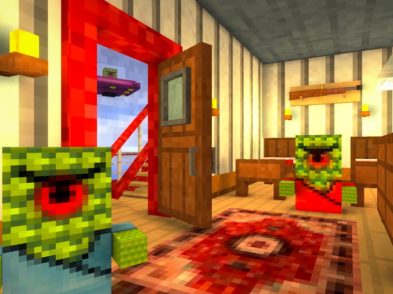 Block Gun HD: Aliens vs Cowboys Pixel FPS Shooter screenshot 9