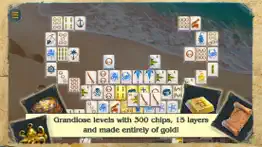 mahjong gold 2 pirates island solitaire free iphone screenshot 2