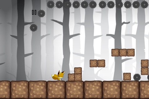 Save The Tiny Fox - Spooky Forrest Endless Run screenshot 3