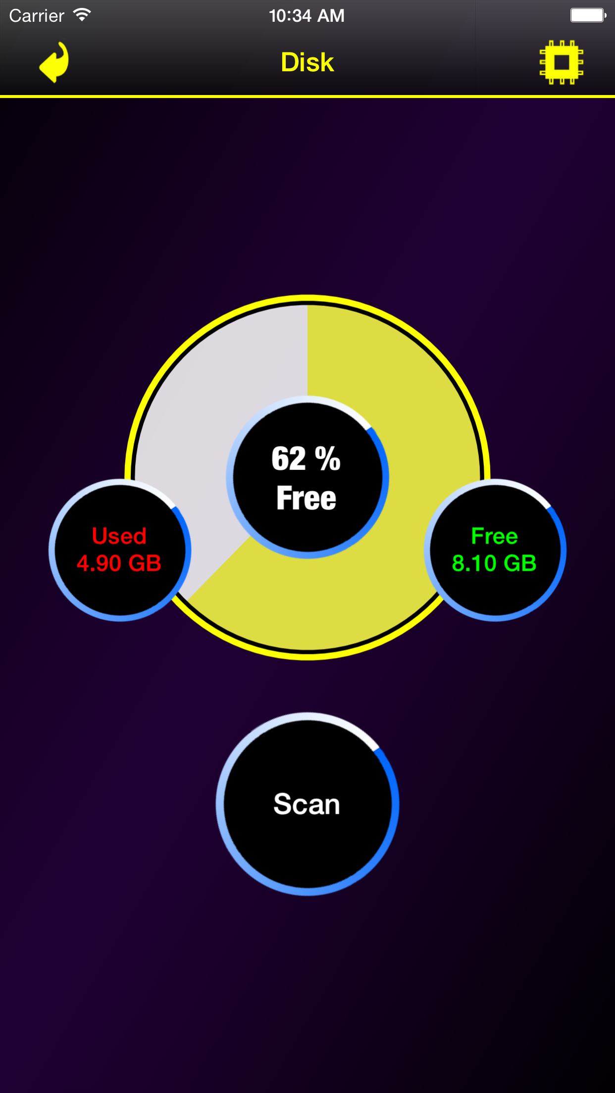 Memory & Disk Scanner - Check System Information screenshot 2