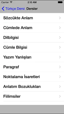Game screenshot Türkçe Dersi - Özet apk