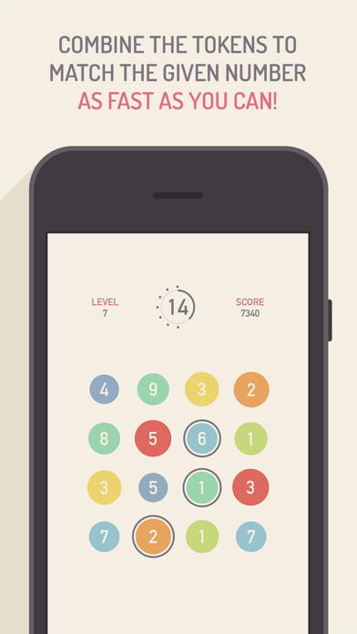 Screenshot #1 pour GREG - A Mathematical Puzzle Game To Train Your Brain Skills