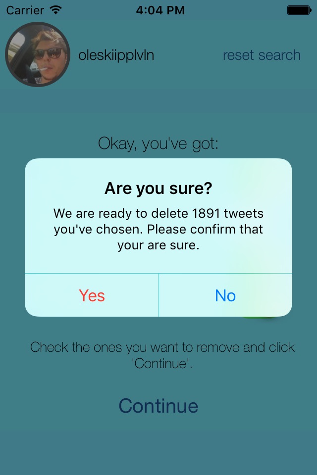 Trick or Tweet — Post Cleaner for Twitter screenshot 4