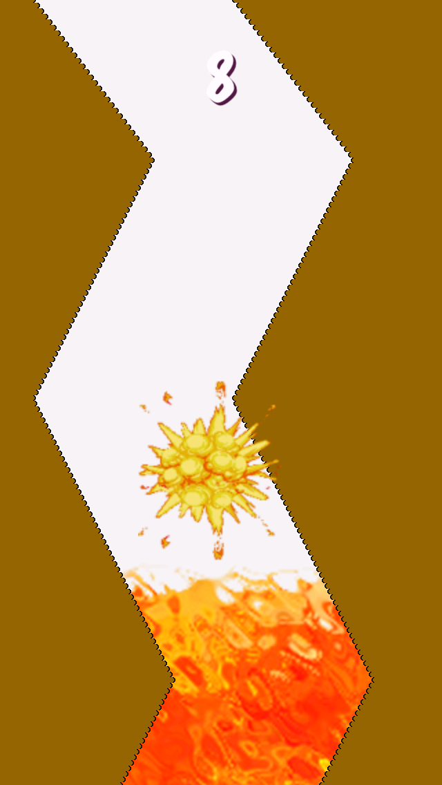 Volcano escape (Hot air balloon) screenshot