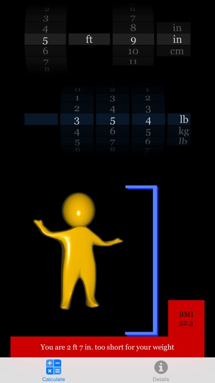 Too Short? BMI Calculator