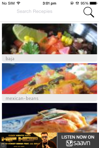 Mexican Recipes Free screenshot 2