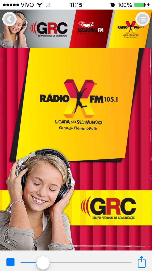 REGIONAL FM  X FM  Florianópolis  Brasil