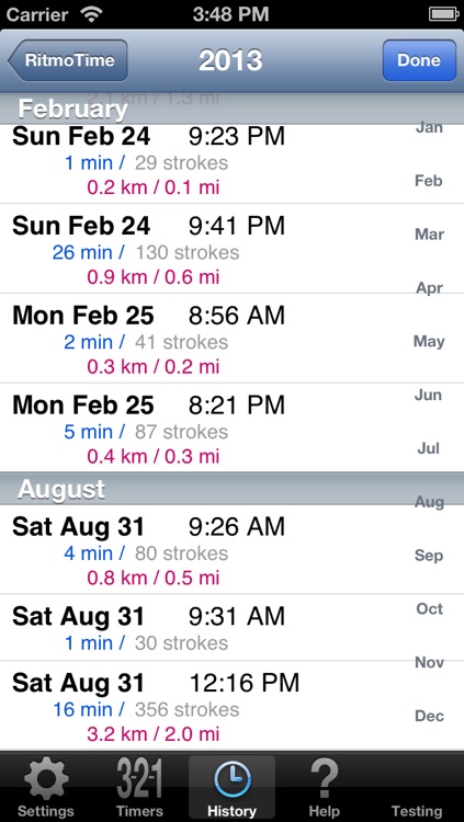 RitmoTime Free Stroke Monitor screenshot-3