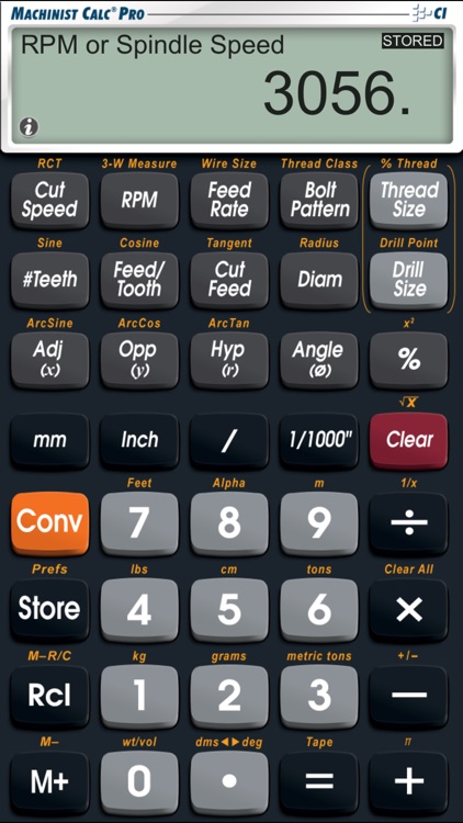 Machinist Calc Pro -- Advanced Machining Math Calculator and Reference Tool
