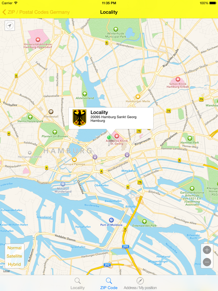 ZIP - Postal Codes Germany