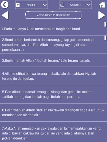 Bahasa Bible for iPad screenshot 2