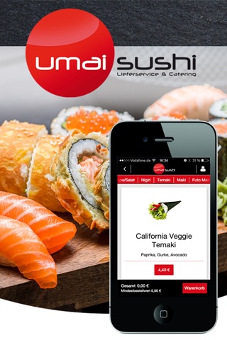 umai sushi screenshot 3