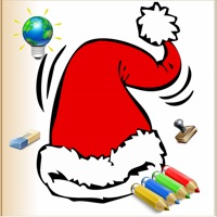 サンタクロース、クリスマスツリー、エルフ、および多くの色〜24図面 - - 無料色鉛筆では、のための子供のためのクリスマスの着色