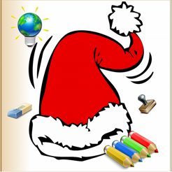 Elfi Di Babbo Natale Disegni Colorati.Coloranti Di Natale Per I Bambini Con Matite Colorate 24 Disegni Da Colorare Con Babbo Natale Alberi Di Natale Elfi E Di Piu Su App Store