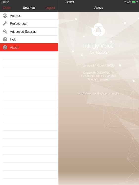 Infinity Voice - for Tablets screenshot-4