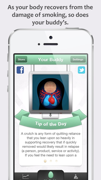 Quitting Buddy - The Stop Smoking App with a Difference