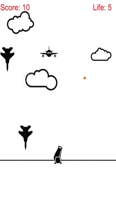 Screenshot #3 pour Attack and Defense Combat - Artillery Shoot Air Plane Free