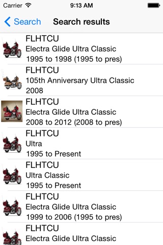 Identifier for HD Motorcycles screenshot 4