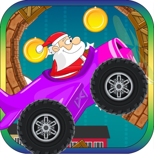 Santa's Christmas Motor Dash: A Fun Special Racing Game for Kids FREE icon