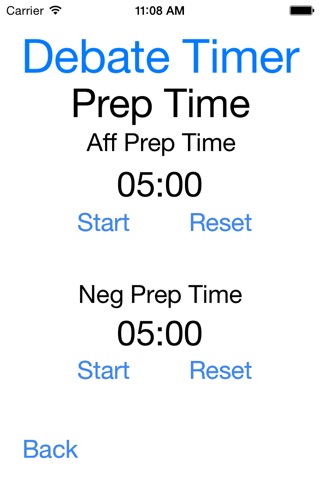High School Debate Timer screenshot 3