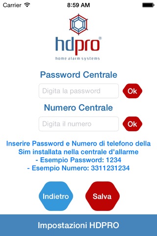 Antifurto HDPro Web screenshot 2