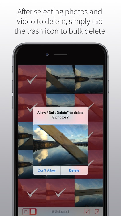 Bulk Delete - Clean up your camera roll screenshot-3
