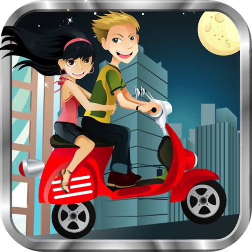 A Bike racing Jump - A race against time, as if you drive like crazy for your life